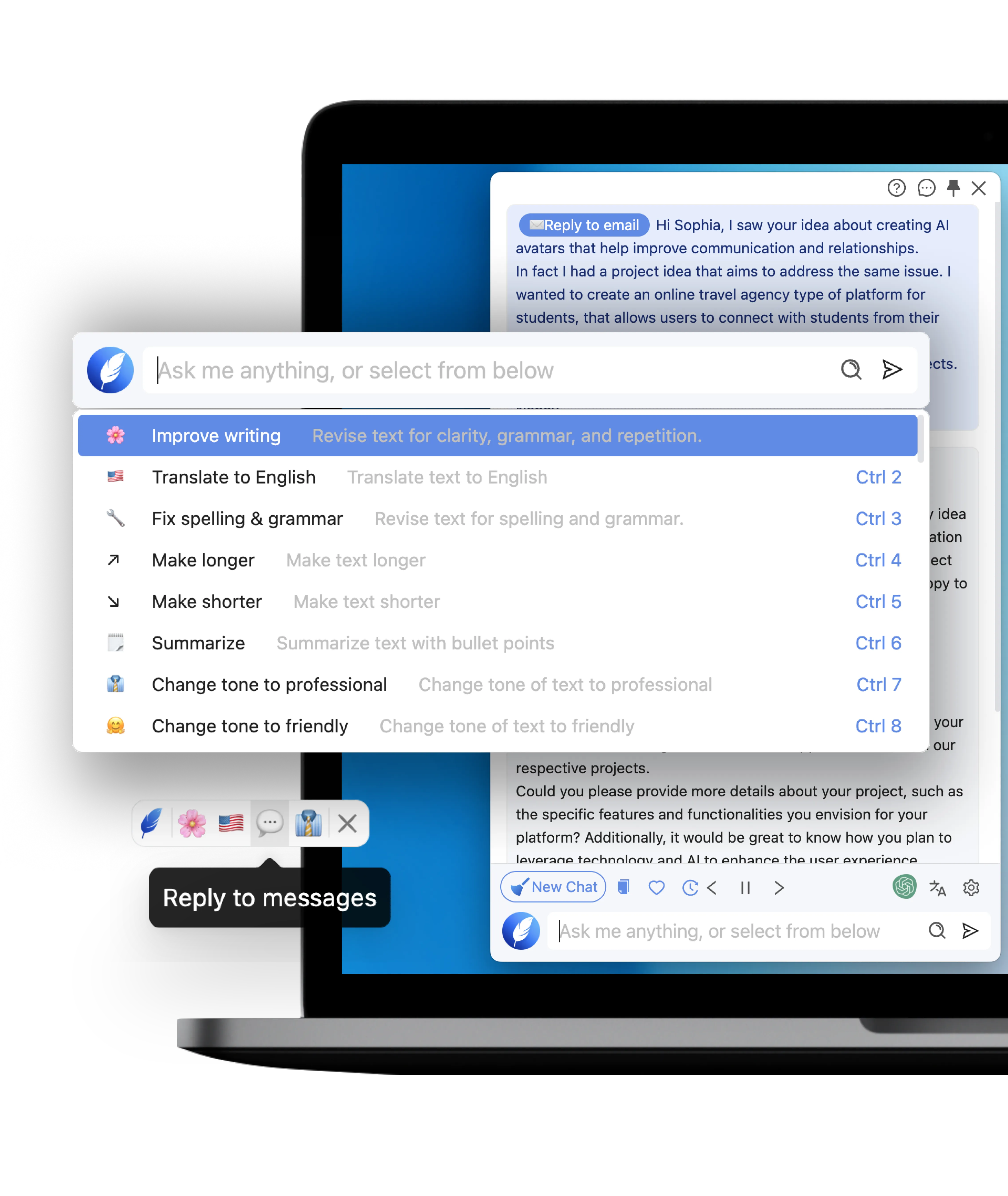 Header image showcasing AI Anywhere for feature demonstration